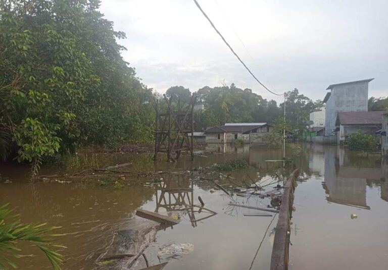 Banjir Arut Utara Meluas Jalan Penghubung Mulai Putus RadarSampit