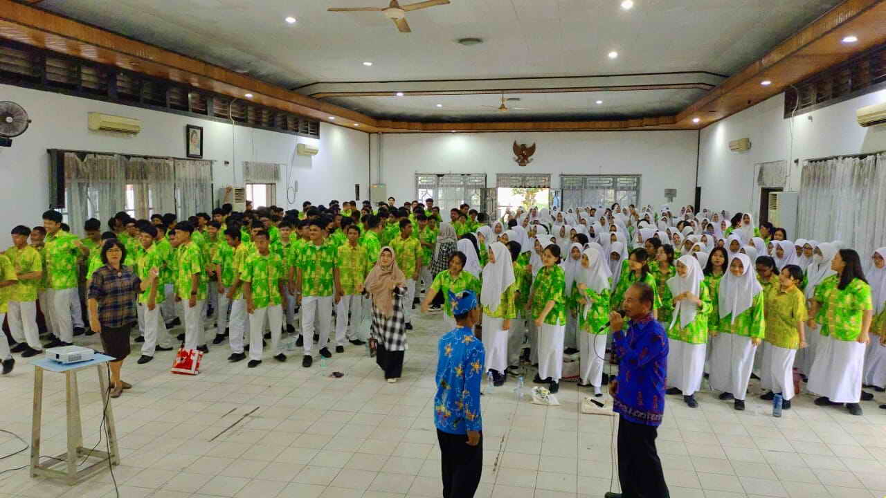 Aksi Nyata P Sman Sampit Angkat Tema Kearifan Budaya Lokal