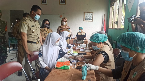 vaksinasi di Kabupaten Lamandau