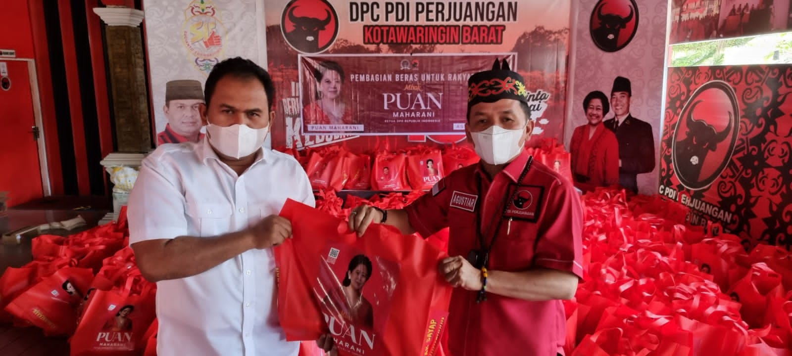 DPC PDIP Kobar Siap Bagikan 2.500 Paket Sembako