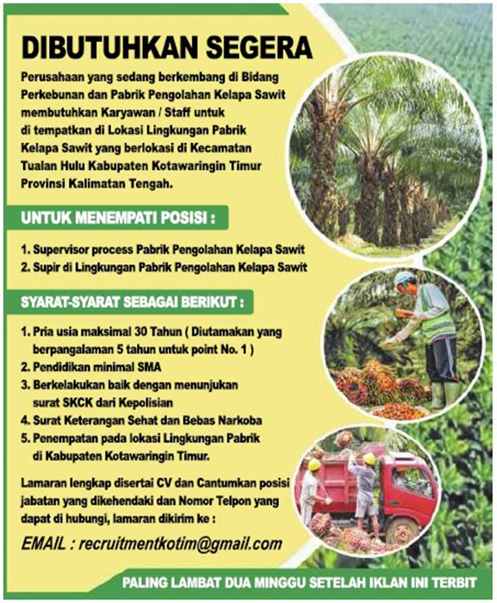 Iklan Lowongan Kerja