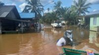 banjir di Kelurahan Pangkut