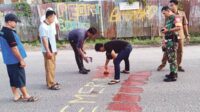 vandalisme jalanan sampit