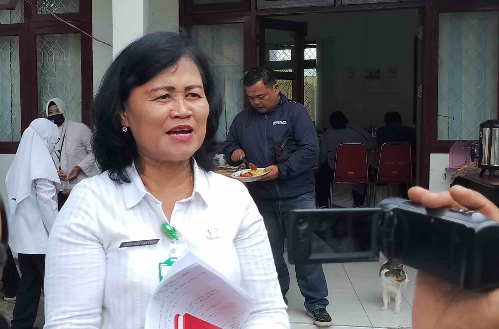 Kepala Dinas Pertanian Kabupaten Kobar Kris Budi Hastuti