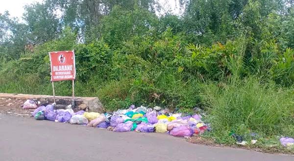 Kesadaran Masih Rendah Oknum Warga Kapuas Tetap Buang Sampah Meski Ada