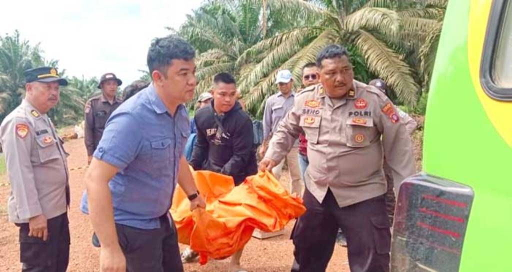 Polres Kotim Selidiki Kematian Pria Di Parit Kebun Kelapa Sawit