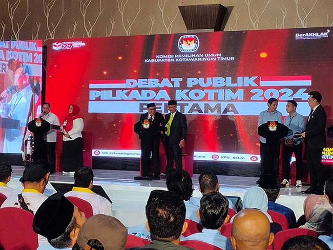 debat publik pilkada kotim