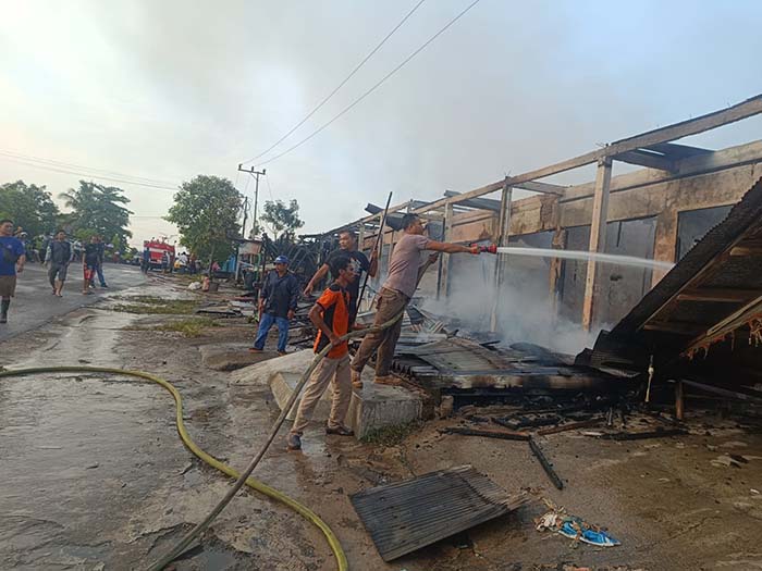 kebakaran pasar lamandau