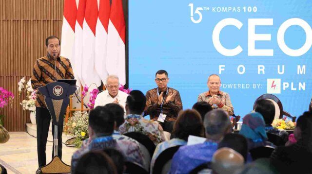 Dirut PLN Ajak Selaraskan Langkah Wujudkan Mimpi Indonesia,Kompas100 CEO Forum 2024,Istana garuda IKN,prestasi jokowi